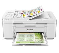 Canon PIXMA TR4651 Imprimante A4 Recto Verso avec Chargeur de Document WiFi Multifonction (imprimante Photo sans Bordure Maison Scan Copie) pour PC et Smartphone, Blanc