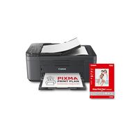 Canon PIXMA TR4755i - Imprimante Couleur 4-en-1 - Impression, Numérisation, Copie, Télécopie - CAD 20 Feuilles, Imprimante Photo, PIXMA Print Plan - Inclus Papier Photo A4 GP-501, 5 Feuilles