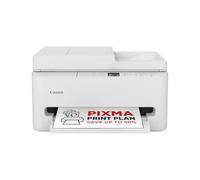 Canon PIXMA TS7550i - Imprimante compacte Jet d’Encre Multifonction Wi-FI 2,4/5 GHz - Impression Recto Verso - Format A4 PIXMA Print Plan - Inclus Papier Photo A4 MP-101, 5 Feuilles