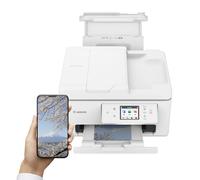 Canon PIXMA TS7750i Home & office Photo+ - blanc | Prix competitifs | Papier photo Canon gratuit d’une valeur de 9,99 € | Fait partie du plan d'impression Canon Pixma