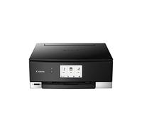 Canon PIXMA TS8350a Imprimante A4 Recto Verso Design à 6 Cartouches séparées WiFi avec écran, Multifonction (imprimante Photo Maison Scan Copie) pour PC et Smartphone, Noir