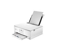 Canon PIXMA TS8350a Imprimante Recto Verso Design à 4 Cartouches séparées WiFi et ETHERNET avec écran, Multifonction (imprimante Photo Maison Scan Copie) pour PC et Smartphone, Blanc