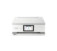 Canon PIXMA TS8751 Imprimante Jet d'encre Multifonction WiFi 6 Encres | Multifonction pour bureau à domicile; impression rapide 15 pages/min noir, duplex automatique, impression sans bordure A4
