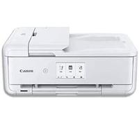 Canon PIXMA TS9551C Imprimante à Jet d'encre A3, Blanc