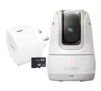 Canon PowerShot PX Kit Esencial Cámara Compacta 11.7MP Blanca + Cargador + Tarjeta MicroSD 16GB