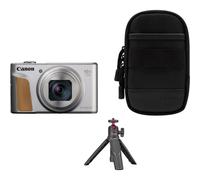 Canon PowerShot SX740 HS LITE EDITION Argent, Kit de voyage SR
