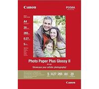 Canon PP-201 Papier Photo Brillant A4, Haute Qualité - 20 Feuilles