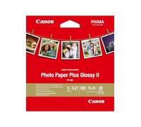 Canon Papier Photo Glacé Extra II PP-201 5 × 5 po (13 × 13 cm) - 20 feuilles