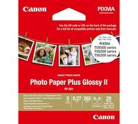Canon Papier photo glacé Extra II PP-201 8,8 × 8,8 cm - 20 feuilles