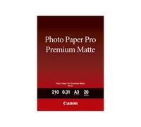 Canon Pro Premium PM-101 - Papier photo mat lisse - 310 micromètres Super A3/B (330 x 483 mm) - 210 g/m² - 20 feuille(s) - pour PIXMA PRO-1, PRO-10, PRO-100