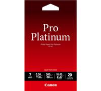 Canon Papier photo professionnel Platinum 4 × 6 po (10 × 15 cm) PT-101 - 20 feuilles