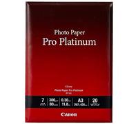 Canon Papier photo professionnel Platinum A3 PT-101 - 20 feuilles