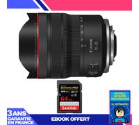 Canon RF 10-20mm f/4 L IS STM + 1 SanDisk 64GB Extreme PRO UHS-II SDXC 300 MB/s + Ebook 'Devenez Un Super Photographe