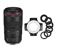 Canon - RF 100mm F2.8L Macro IS USM + LED Macro Ring