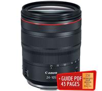 Canon RF 24-105 mm f/4L IS USM + Guide PDF ""20 TECHNIQUES POUR RÉUSSIR VOS PHOTOS