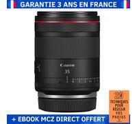 Canon RF 35mm f/1.4 L VCM + Ebook '20 Techniques pour Réussir vos Photos' - Objectif Canon RF