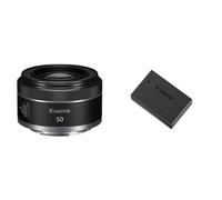 Canon RF 50mm F1.8 STM & Batterie LP-E17 Officiel pour EOS RP EOS M6 Mark II EOS 850D