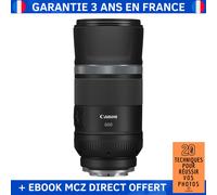 Canon RF 600mm f/11 IS STM + Ebook '20 Techniques pour Réussir vos Photos' - Objectif Canon RF
