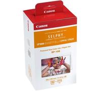 Canon RP-108 1 kit cassette à ruban d'impression + papier pour SELPHY CP1000, CP1200, CP910