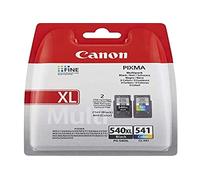 Canon PG-540XL Black & CL-541 Colour Ink Cartridge Bundle Pack