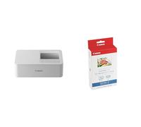 Canon Selphy CP-1500 Blanc & KC-18IF Kit 18 Impressions Format Carte De Crédit Autocollant 5,4 X 8,6 pour SELPHY CP1300, CP1200, CP1000, CP900, CP910, CP820, CP810, CP800, CP790, CP780