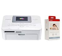 Canon SELPHY CP1000 - Imprimante Photo 10x15cm - Blanc & 3115B001 - Cartouche d'encre d'origine + Papier 108 Feuilles - Tricolore