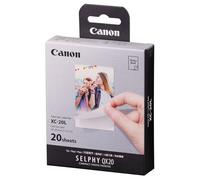 Kit de 20 impressions format carte de crédit Canon XC 20L pour Imprimante photo Selphy QX20