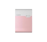 Canon SELPHY Square QX10 Imprimante Photo Portable - Tirages de Haute Qualité, Fonctionnalités Créatives - Imprimante Portable pour Le Scrapbooking & Les Albums Photo, Rose