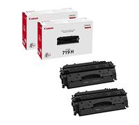 Canon Toner d'origine 719H Lot de 2 Noir 6400 Pages (op3480b002)