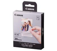 Canon XC-20L Genuine Ink + Paper Set, for SELPHY Square QX20-20 Prints