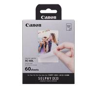 Kit de 60 impressions format carte de crédit Canon XC-60L pour Imprimante photo Selphy QX20 Cyan, Magenta, Jaune A