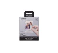 Kit de 60 impressions format carte de crédit Canon XC-60L pour Imprimante photo Selphy QX20 Cyan, Magenta, Jaune A