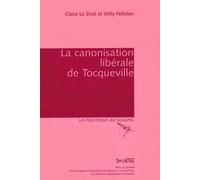 Canonisation liberale de tocqueville - Will Pelletier - Syllepse Eds - broché - Essai