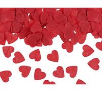 Canons à confettis avec cœurs rouges en papier de soie pour fêtes, Saint-Valentin, mariages, fiançailles.