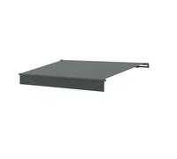 Canopée Store Store Banne Manuel sans coffre Anthracite 3 x 2 m Store Extérieur avec Manivelle