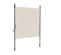 Canopée Store Store Vertical sans perçage 150 x 310 cm à manivelle, Brise-Vue extérieur pour Balcon terrasse Jardin, Protection Solaire et visuelle, Anthracite (Beige, 1.5x3.1m)
