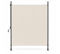 Canopée Store Store Vertical sans perçage Beige 120 x 310 cm à manivelle, Brise-Vue extérieur pour Balcon terrasse Jardin