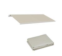 Canopée Store Toile de Rechange pour Store banne - Polyester 270g/m² (Beige, 482 x 320 cm)