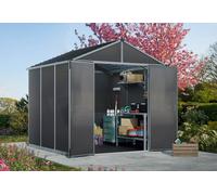 Canopia Abri de jardin en aluminium et polycarbonate 227 cm - Rubicon anthracite - 707006