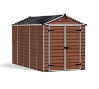 CANOPIA by Palram Abri de Jardin en Kit Skylight 7m², Cadre en Aluminium, Panneaux en Polycarbonate, Ambre