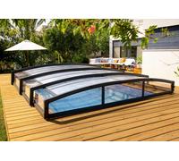Abri piscine Majorca Canopia 6x4m Aluminium et polycarbonate