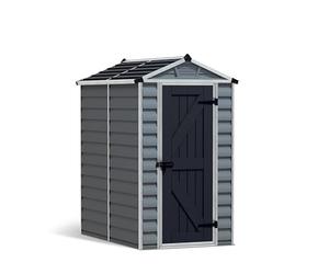 Canopia by Palram Abri de Jardin en Kit Skylight 2.1m², Cadre en Aluminium, Panneaux en Polycarbonate, Gris