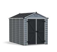 Canopia by Palram Abri de Jardin en Kit Skylight 5.6m², Cadre en Aluminium, Panneaux en Polycarbonate, Gris