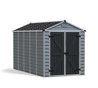 Abri de jardin Skylight polycarbonate gris foncé surface totale 6,59m²