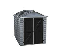 palram abris de jardin 4m² gris 704246 skylight