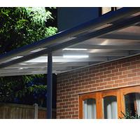 CANOPIA by Palram - éclairage extérieur pour Carports et Pergolas, 4000K, 2000 Lumens
