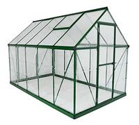 Serre polycarbonate verte NATURE 5,7m²