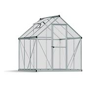 palram serre de jardin 3.4m² argent 701630 mythos