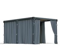 CANOPIA by Palram - Rideaux Set pour Martinique 5000, Gris