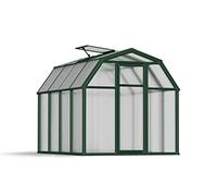 CANOPIA by Palram Serre de Jardin Eco Grow 5.3m² (Verte) Cadre en Aluminium, Panneaux en Polycarbonate, Résistant aux UV
